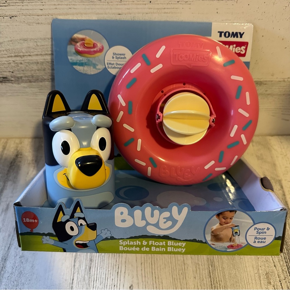Splash & Float Bluey Bath or Pool Toy NEW